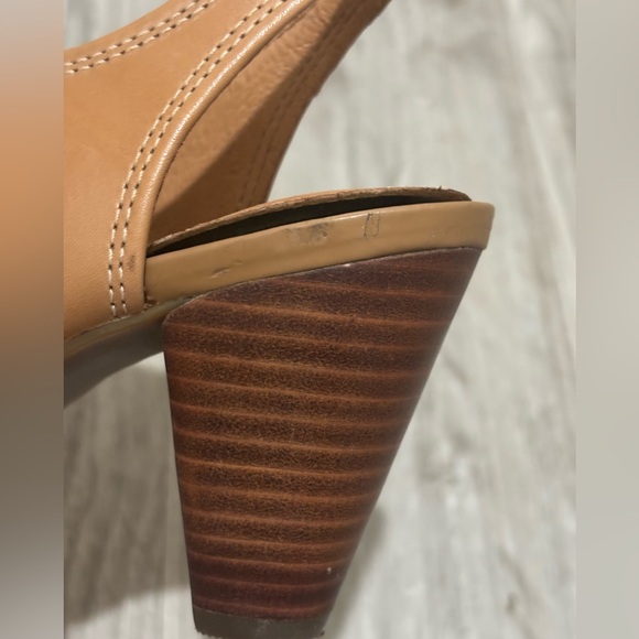 Peep Toe Sling Back Heels - Picture 6 of 7
